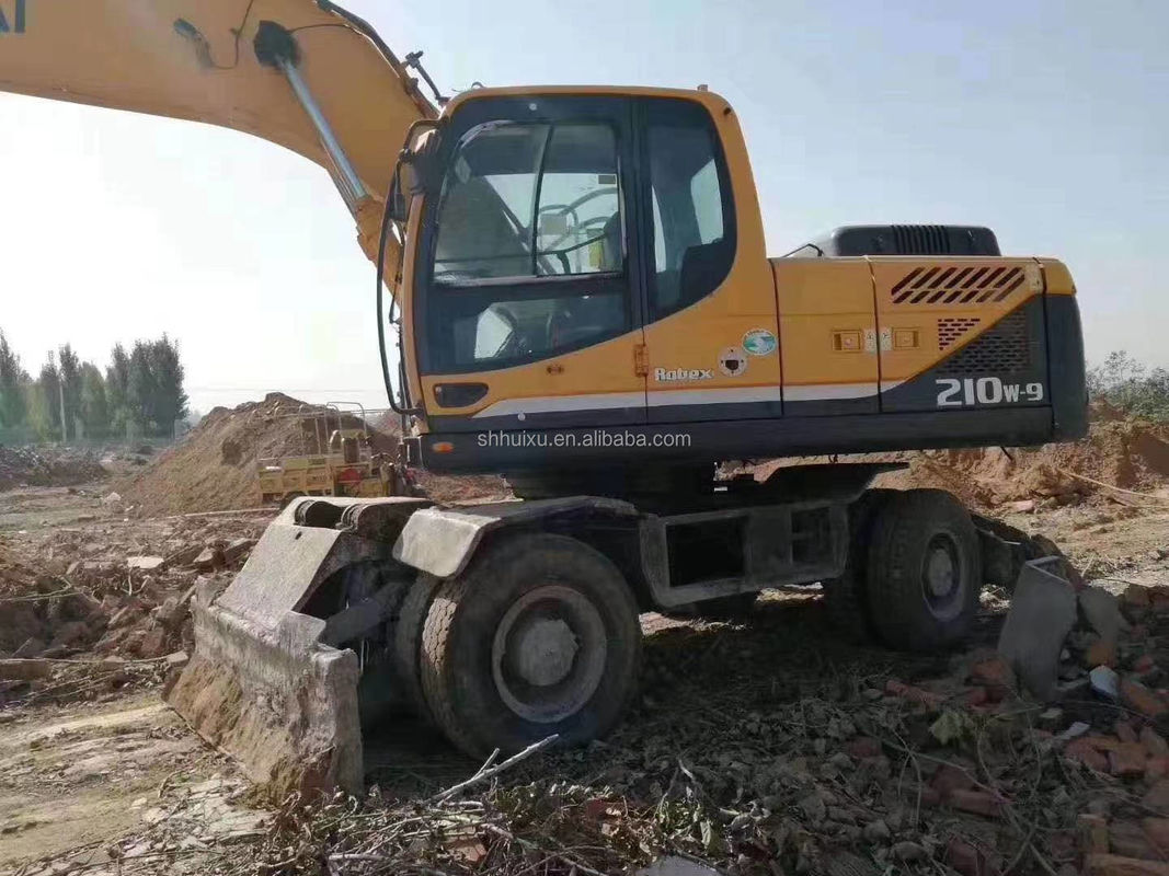 Hàn Quốc gốc 2014 Hyundai r210w-9 xe đạp cũ/ máy lốp xe R210w-9 Hyundai bán