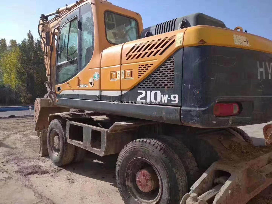Hàn Quốc gốc 2014 Hyundai r210w-9 xe đạp cũ/ máy lốp xe R210w-9 Hyundai bán