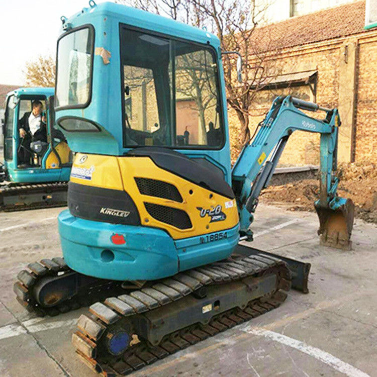 2ton Xử dụng Kubota U-20 Crawler Excavator Tình trạng tốt KUBOTA U-20 mini sử dụng excavator với thợ đào nhỏ