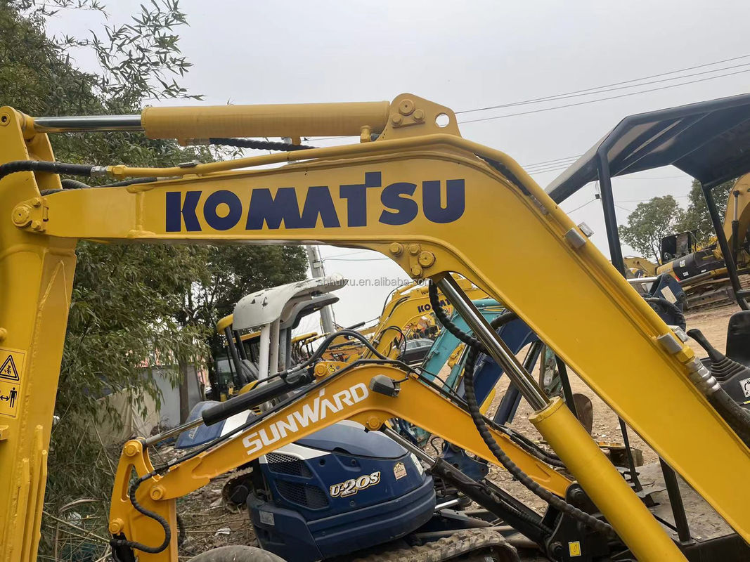 Máy đào mini nhỏ nhất Komatsu PC20 không có buồng lái máy đào nhỏ sử dụng máy móc mini thợ đào tốt nhất thợ đào bò