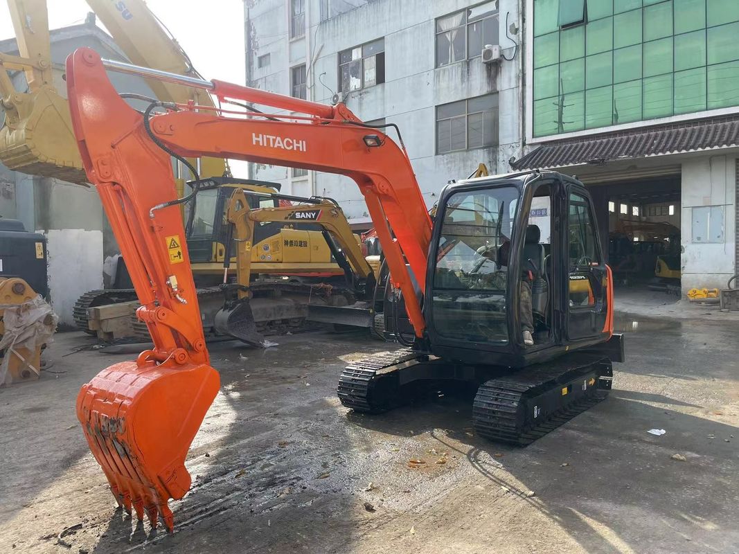 90%Mới Xổ máy Hitachi ZX60 mini excavator 6ton cũ xổ máy ở Nhật Bản