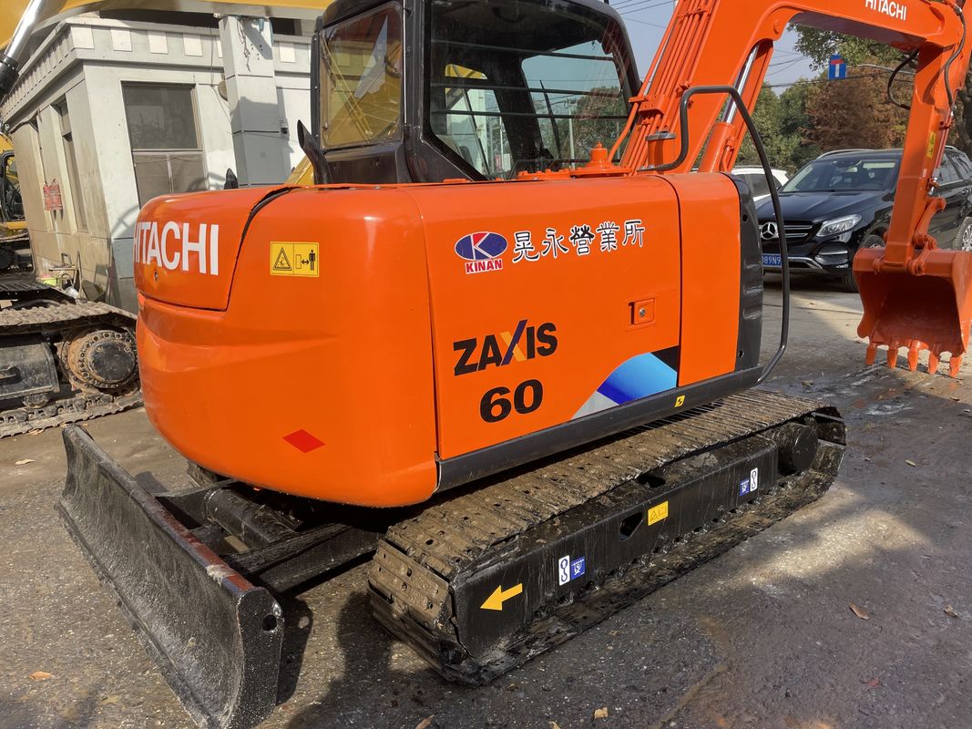 90%Mới Xổ máy Hitachi ZX60 mini excavator 6ton cũ xổ máy ở Nhật Bản