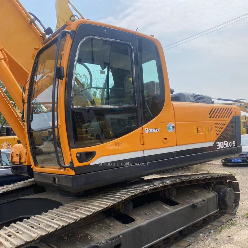 R375 210 220 305 350 375 Máy đào lướt sử dụng Hyundai Máy đào nặng