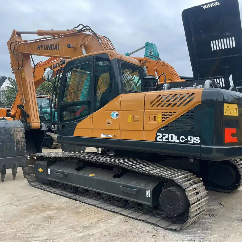 Máy đào lớn sử dụng Hyundai 220 Digger Máy đào lớn sử dụng 22 tấn Máy đào cũ