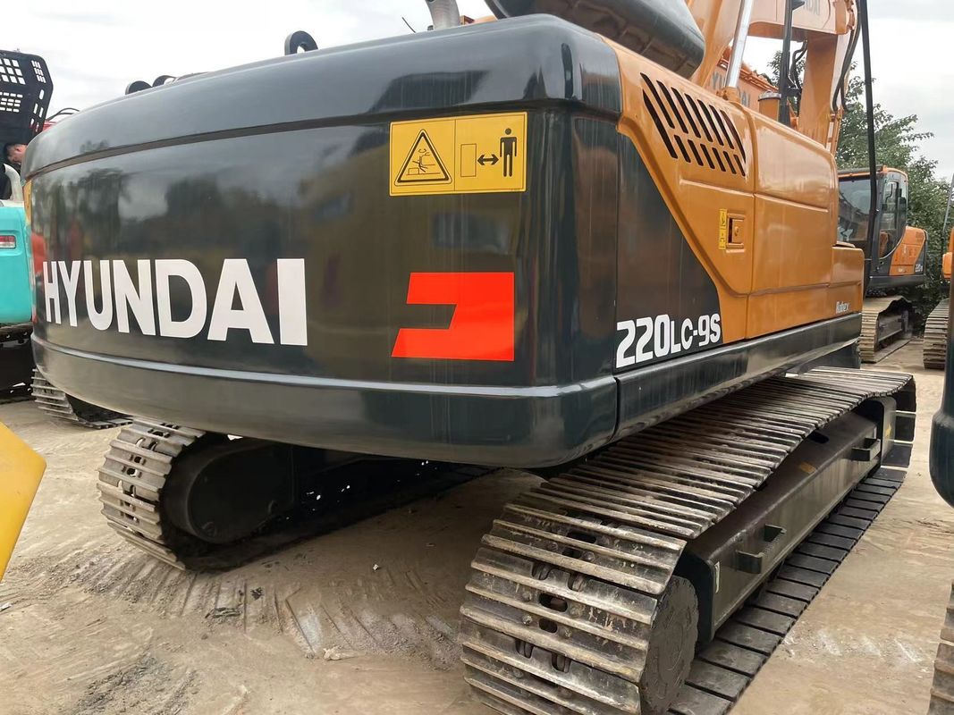 Máy đào lớn sử dụng Hyundai 220 Digger Máy đào lớn sử dụng 22 tấn Máy đào cũ
