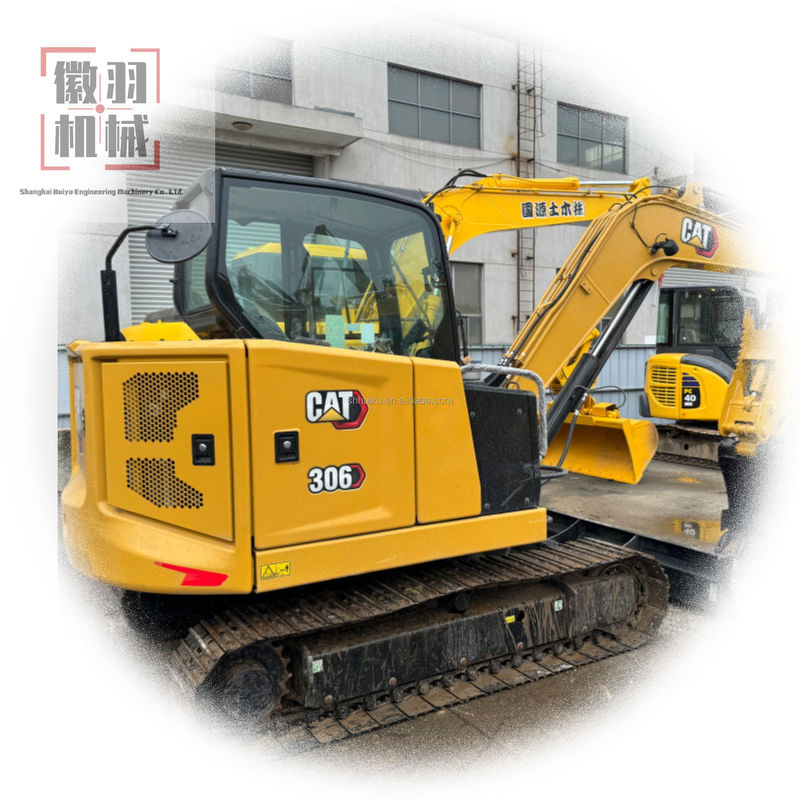 Những người mới đến 99% máy đào bò sử dụng Caterpillar cat306 cũ Nhật Bản động cơ cat 306 chứng nhận EPA