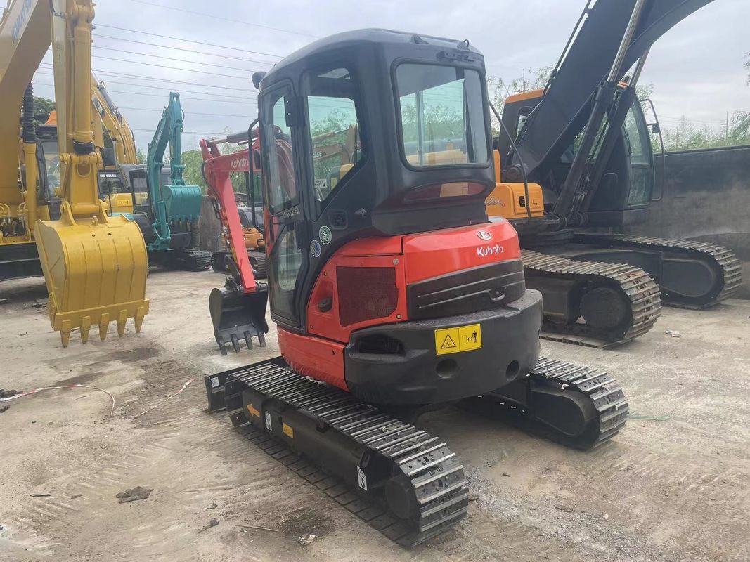 Thời gian làm việc thấp thợ đào tay Kubota U35 sử dụng sử dụng thợ đào thủy lực với động cơ chất lượng cao và bơm thợ đào sử dụng giá