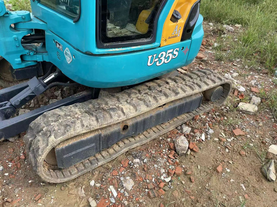 Thời gian làm việc thấp Kubota U35S thợ đào bán thợ đào cũ với động cơ và bơm chất lượng cao thợ đào cũ giá rẻ máy móc cũ