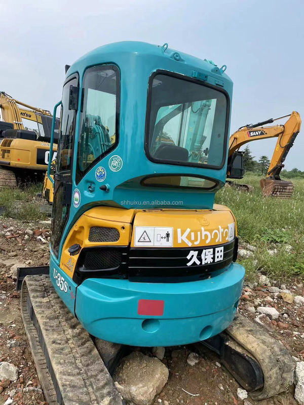 Thời gian làm việc thấp Kubota U35S thợ đào bán thợ đào cũ với động cơ và bơm chất lượng cao thợ đào cũ giá rẻ máy móc cũ