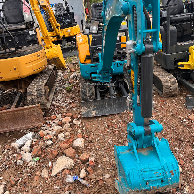 Thời gian làm việc thấp máy móc đường bộ Kubota U17 thợ đào sử dụng với động cơ chất lượng cao và bơm thợ đào giá rẻ thợ đào sử dụng crawler