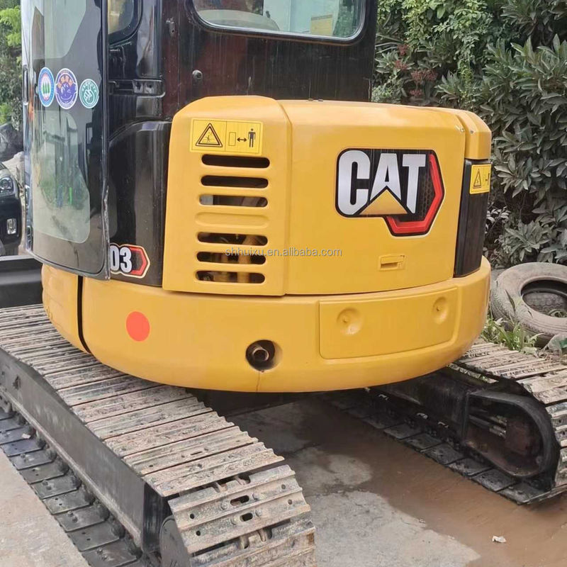 Máy đào mini sử dụng CAT303 với xe lái xe tay thợ đào đất Trung Quốc thợ đào mini