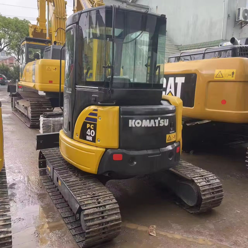 Mini excavator sử dụng 4 tấn komatsu PC40 excavator sử dụng máy kéo xây dựng