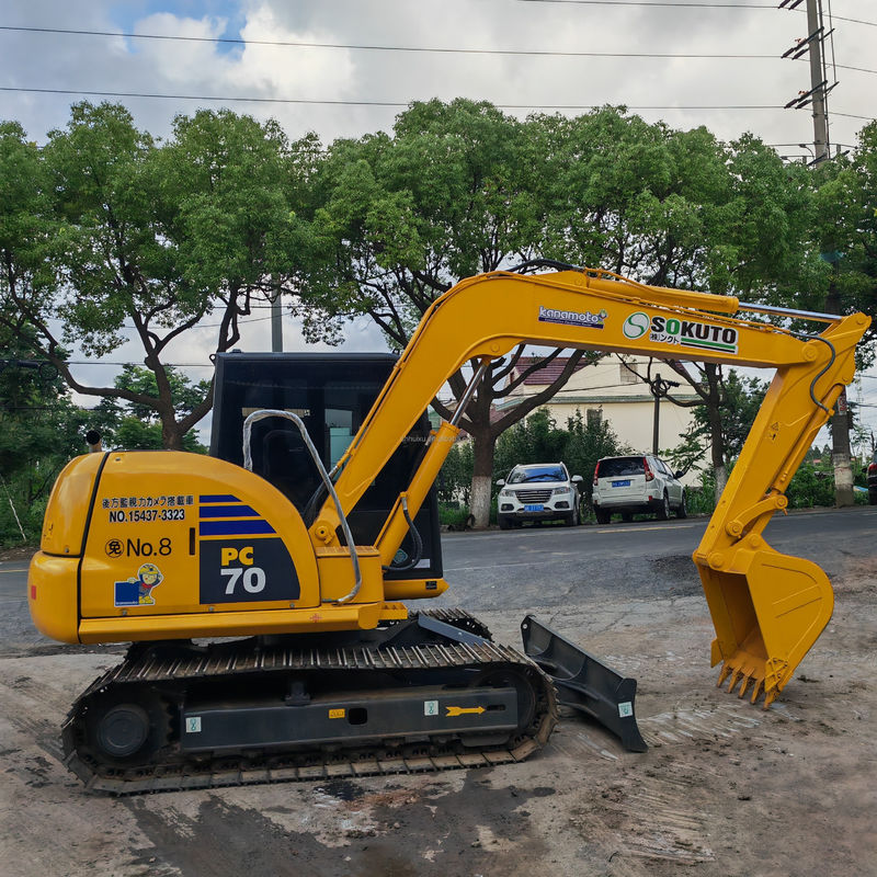 Máy đào Crawler sử dụng chất lượng tốt máy đào / sử dụng KomatsuPC70-8 pc200-8 với giá rẻ / bản gốc Nhật Bản