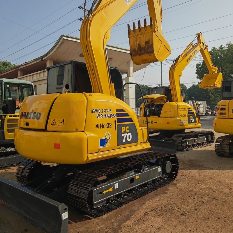 Máy đào xây dựng / sử dụng KomatsuPC70-8 pc50 pc55 với giá rẻ / máy đào cũ Nhật Bản