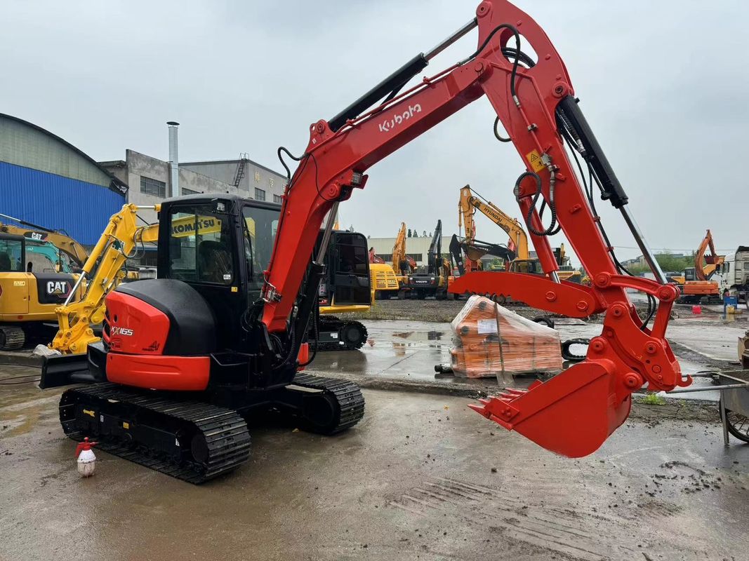 Bộ sưu tập đầy đủ Kubota165 155 163 thương hiệu Nhật Bản giá rẻ máy đào cũ crawler Excavator Giá hợp lý