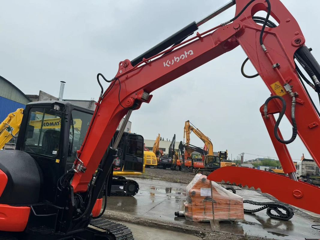 Bộ sưu tập đầy đủ Kubota165 155 163 thương hiệu Nhật Bản giá rẻ máy đào cũ crawler Excavator Giá hợp lý
