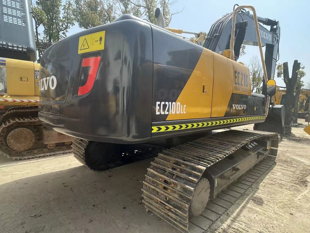 21000kg Máy đào thủy lực sử dụng Volvo Ec210 1.1m3 Capacity Bucket