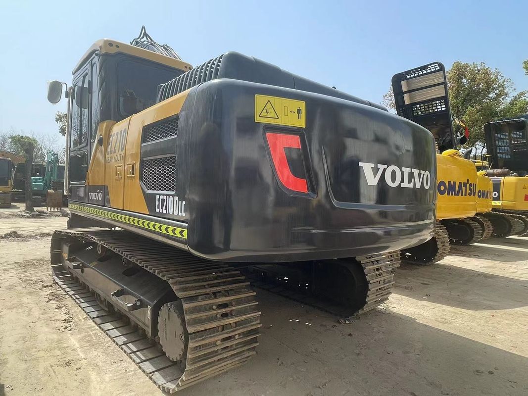 21000kg Máy đào thủy lực sử dụng Volvo Ec210 1.1m3 Capacity Bucket