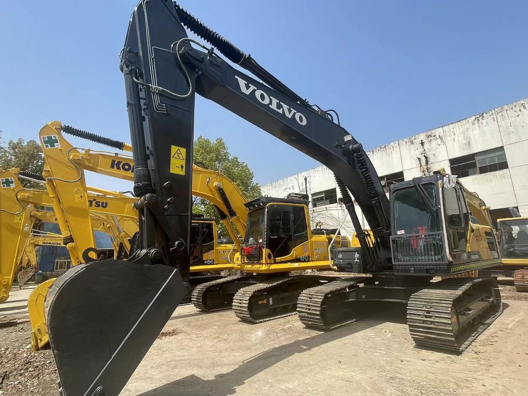 21000kg Máy đào thủy lực sử dụng Volvo Ec210 1.1m3 Capacity Bucket