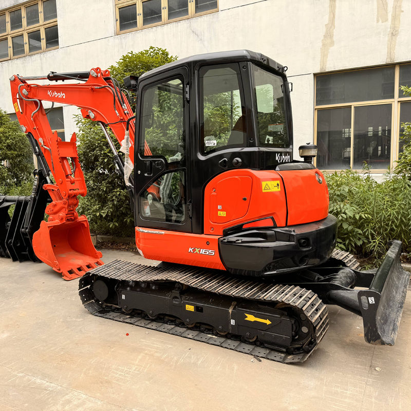 máy đào cũ kubota165 máy đào cũ cho janpan máy xây dựng ban đầu máy đào mini cũ 6,5 tấn