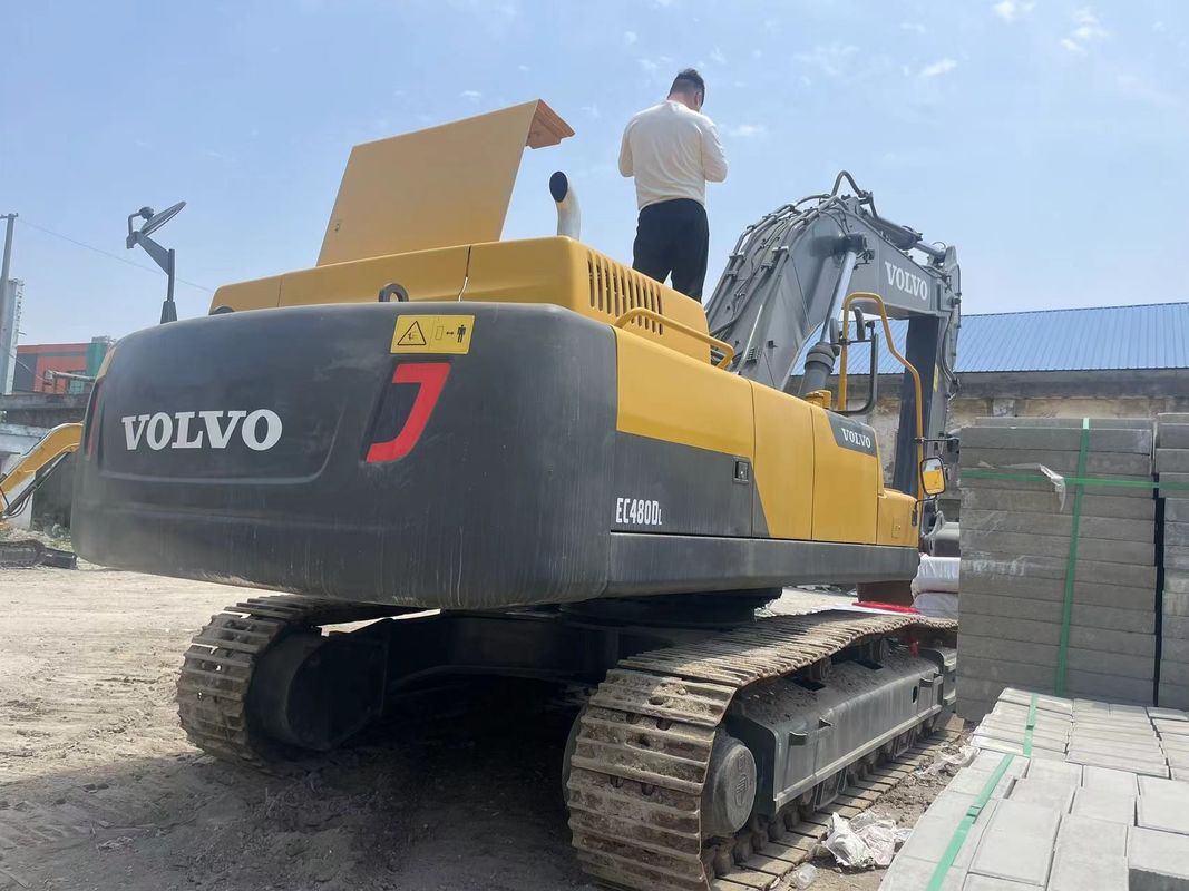 Máy đào khổng lồ 48 tấn Volvo 480 dụng dụng máy đào lớn