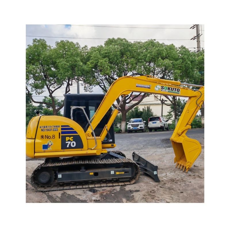 Máy khai quật cũ KomatsoPC70-8 Máy/ Máy bò tay thứ hai KomatsoPC70-8 200-8 130 Nhật Bản Máy xây dựng