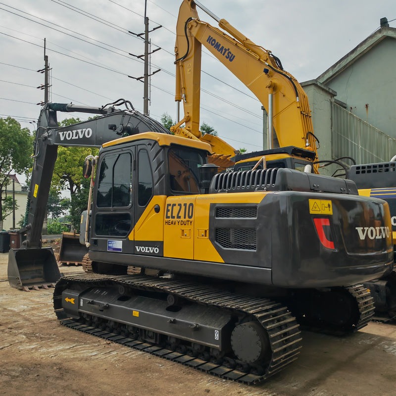 21 tấn Volvo Diggers sử dụng Volvo 210 Excavator 1.1m3 Công suất xô