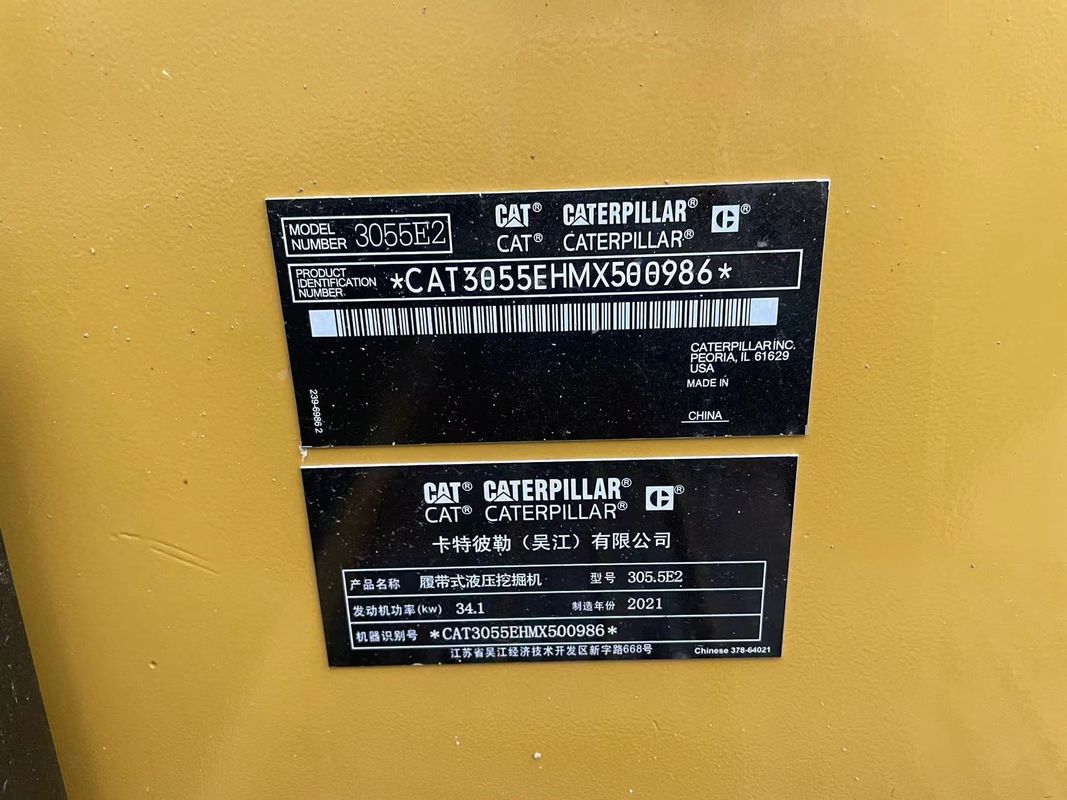 Máy đào cũ CAT305.5 thợ đào cũ máy móc cũ 5.5ton máy đào mèo cũ máy đào cũ cat3055