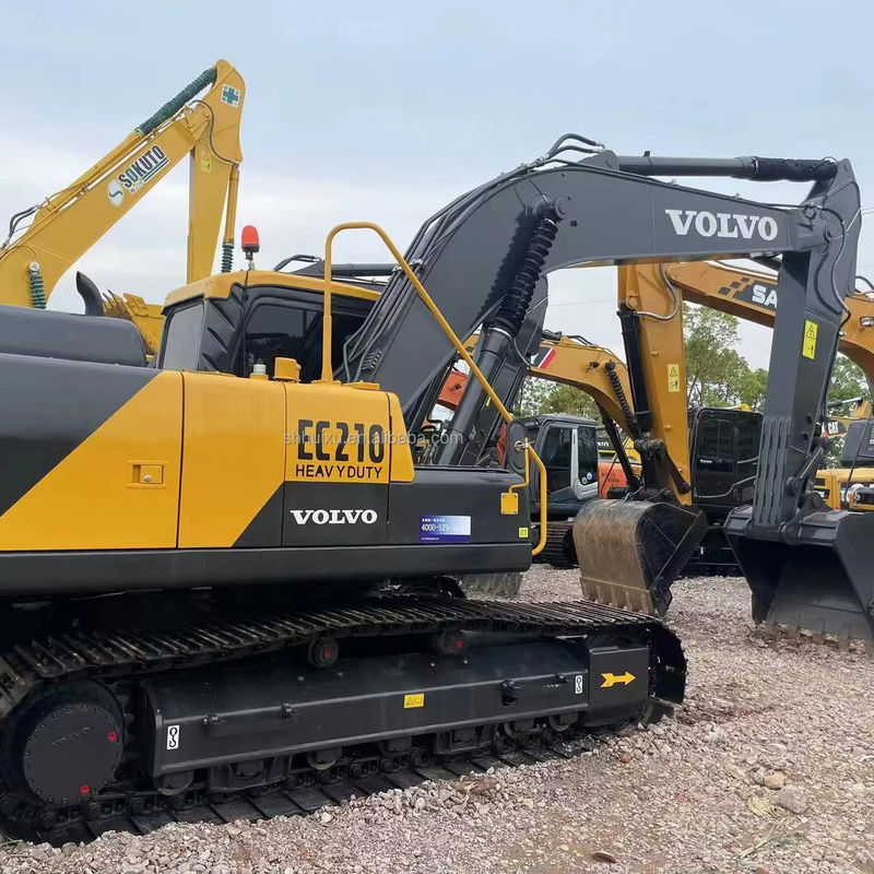 21 tấn Cỡ lớn Xe đào cũ Volvo 210-7 Volvo 210 2.1m3 21000KG