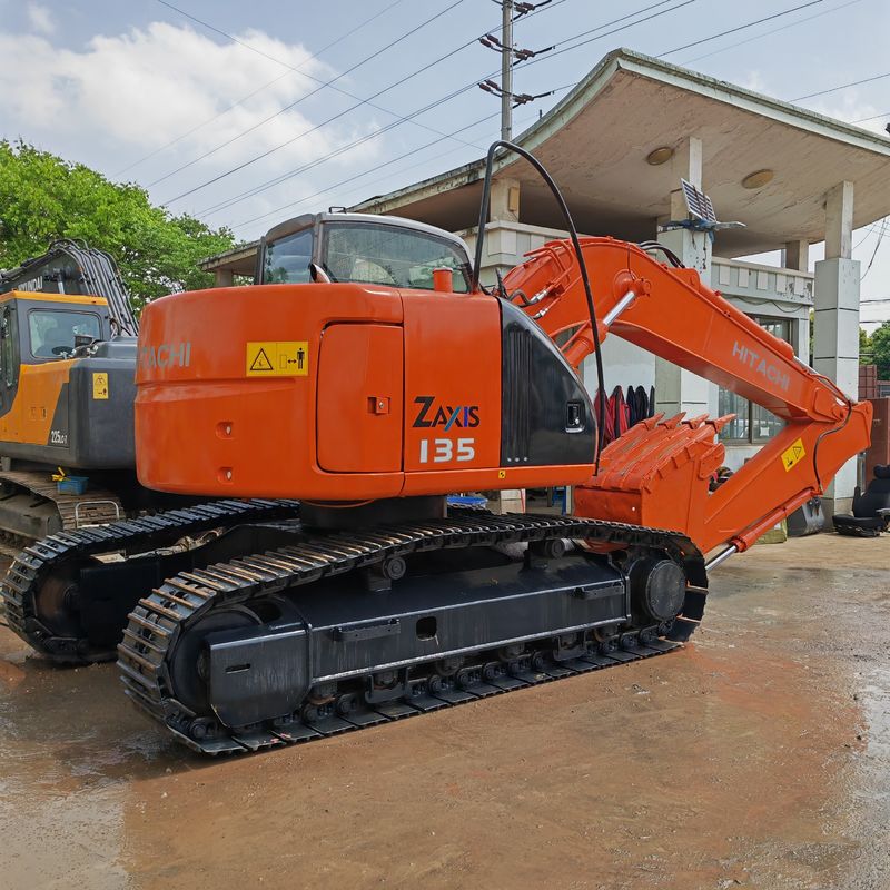 Hitachi trong kho 90% tay thứ hai Hitachi zx135/thợ đào crawler cũ Hitachi zx135 để bán