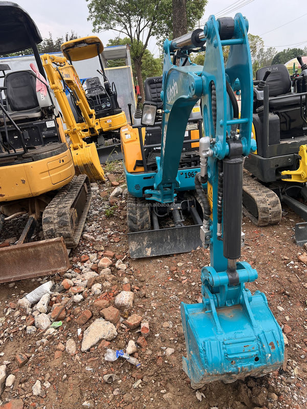 mini sử dụng thợ đào kubota17u/thợ đào mini tay thứ hai Kubota 17u giờ làm việc thấp trong bán