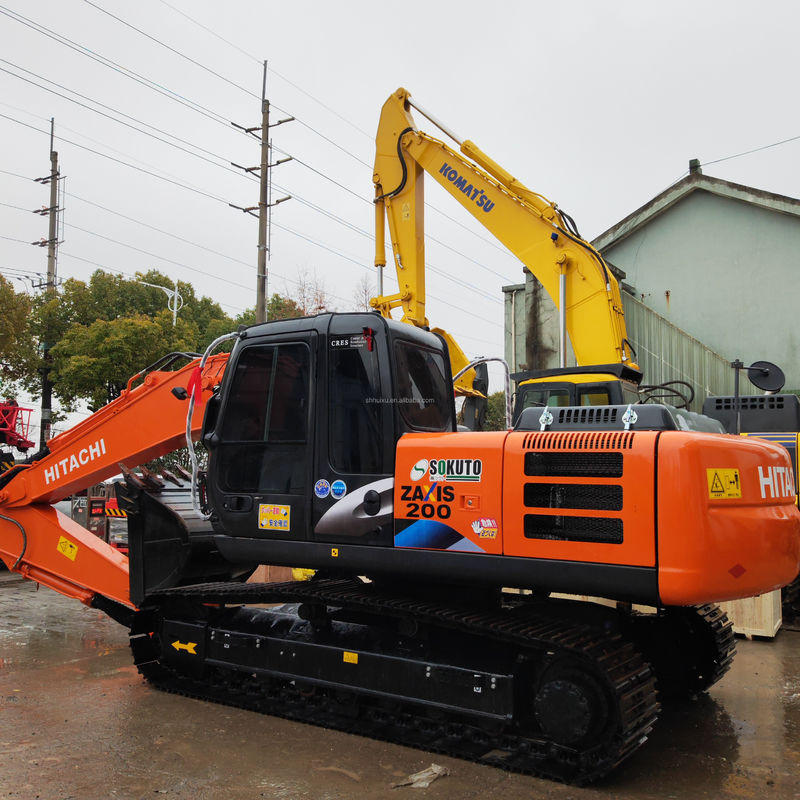 HITACHI máy đào Hitachi zx200 thợ đào sử dụng xây dựng máy móc động đất giá rẻ máy đào sử dụng