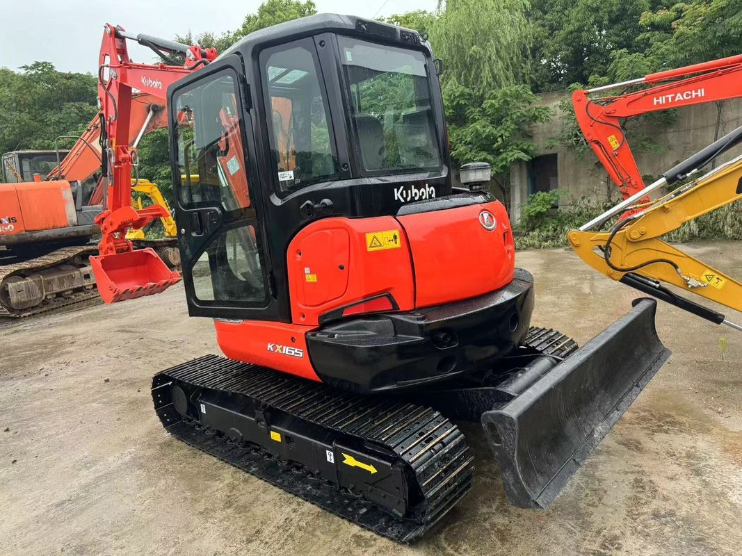 Giá thấp máy đào cũ 6.5Ton thủy lực KUBOTA KX165 đào cũ KUBOTA165 máy đào gốc Nhật Bản để bán