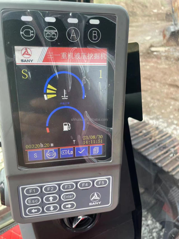 Máy đào thủy lực sử dụng Crawler Sany 135 Trung Quốc Thương hiệu EPA Chứng nhận Máy xây dựng