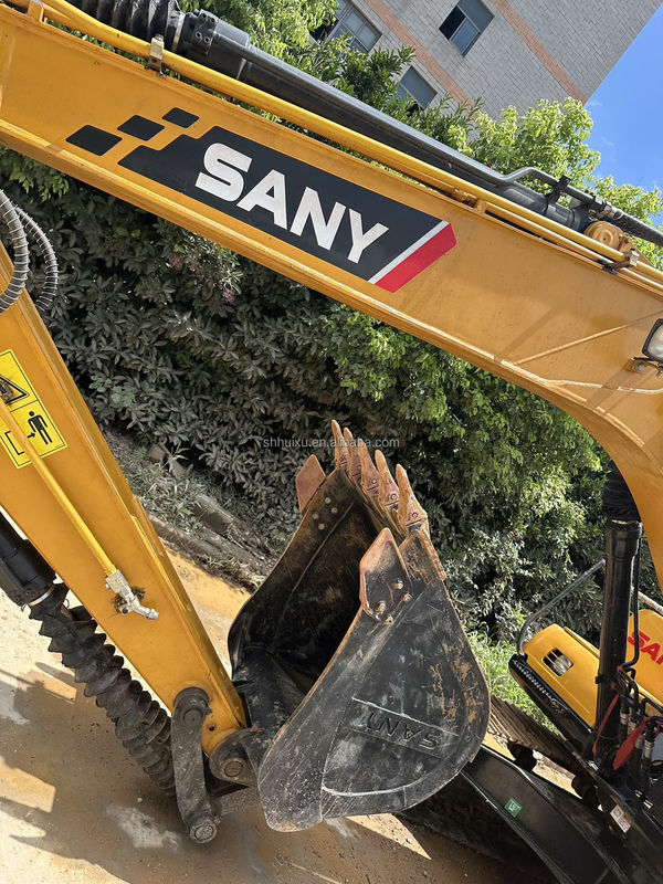 Máy đào thủy lực sử dụng Crawler Sany 135 Trung Quốc Thương hiệu EPA Chứng nhận Máy xây dựng