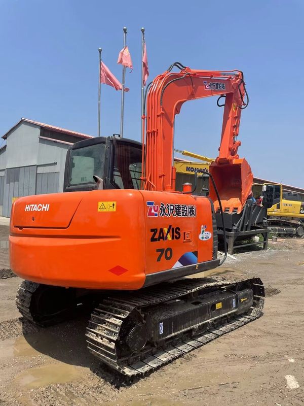 Hitachi Zx70 sử dụng Hitachi Excavator 7 tấn sử dụng Excavator Crawler 0.33m3
