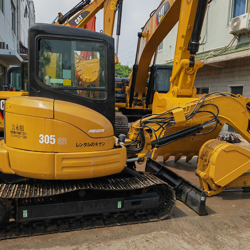 5 tấn sử dụng Cat 305sr sử dụng Mini Crawler Excavator cũ Mini Excavator