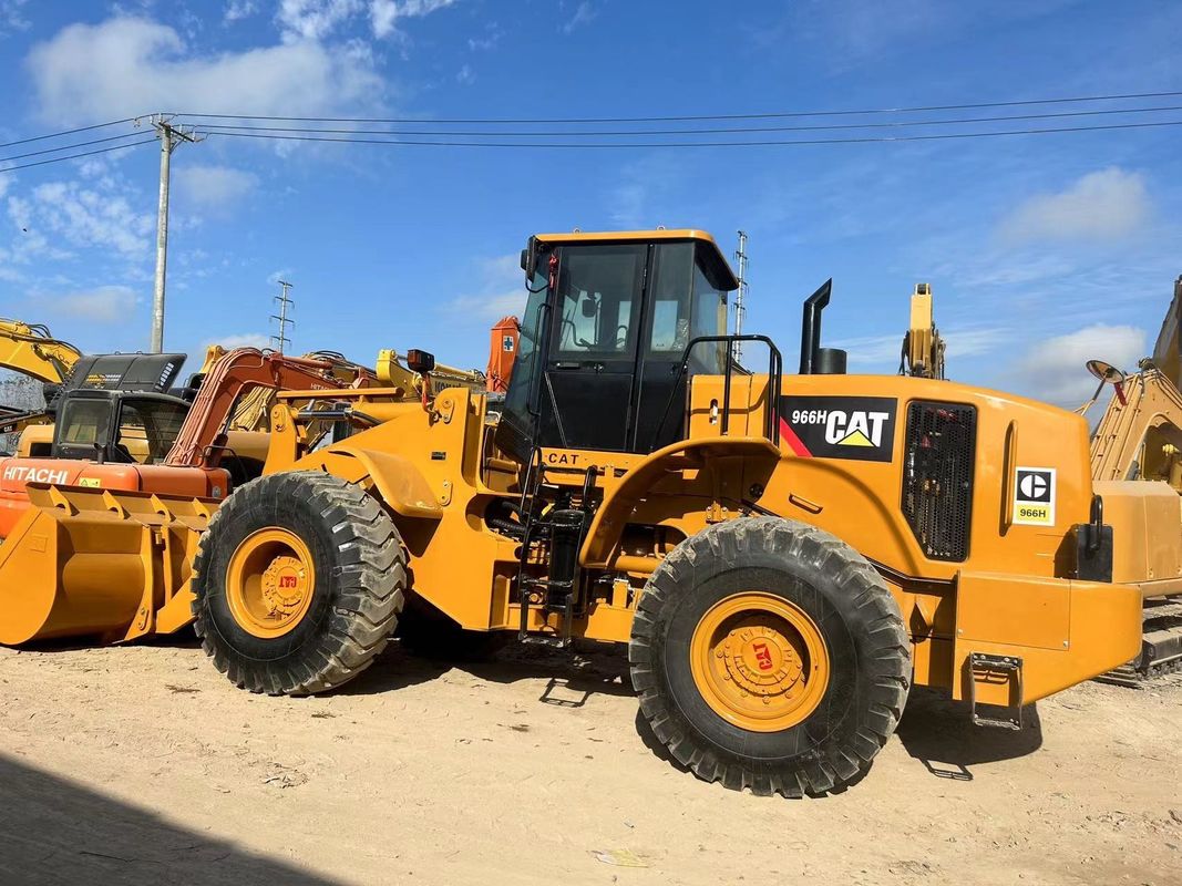 6 tấn sử dụng máy tải CAT966H sử dụng sâu bướm 966 bánh xe tải sử dụng máy kéo excavator