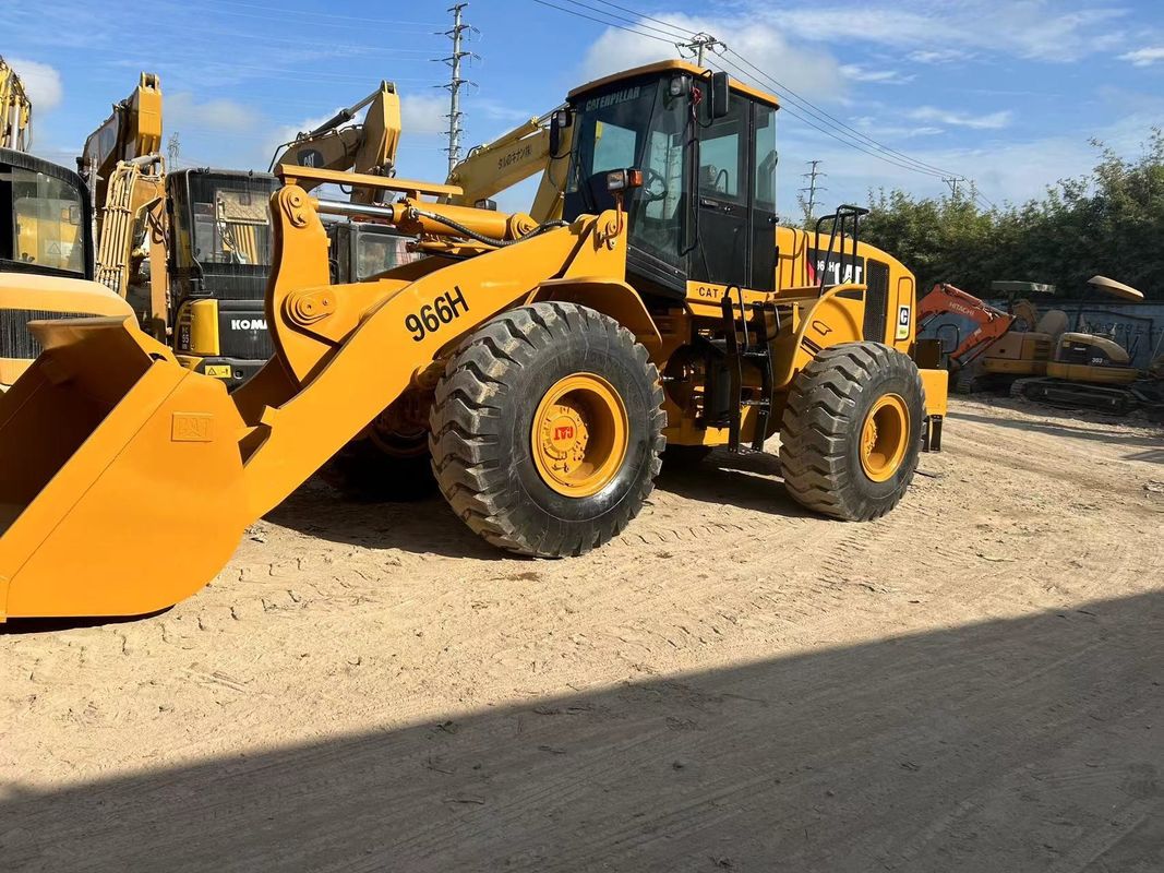 6 tấn sử dụng máy tải CAT966H sử dụng sâu bướm 966 bánh xe tải sử dụng máy kéo excavator