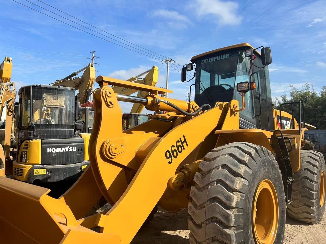 6 tấn sử dụng máy tải CAT966H sử dụng sâu bướm 966 bánh xe tải sử dụng máy kéo excavator