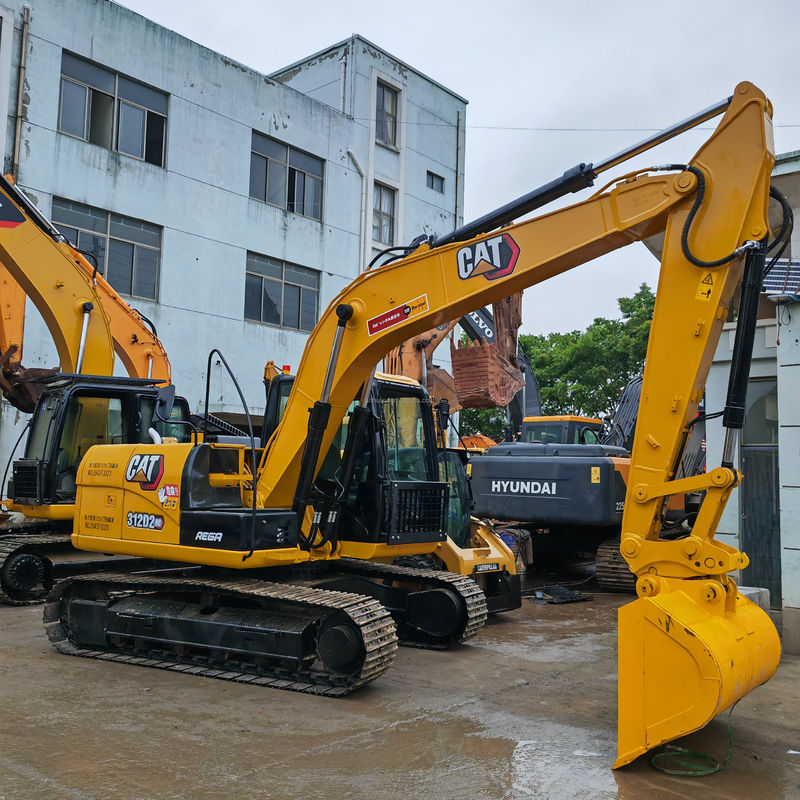 12 tấn sử dụng thợ đào Crawler Cat 312d tay thứ hai 0,8m3 Capacity Bucket
