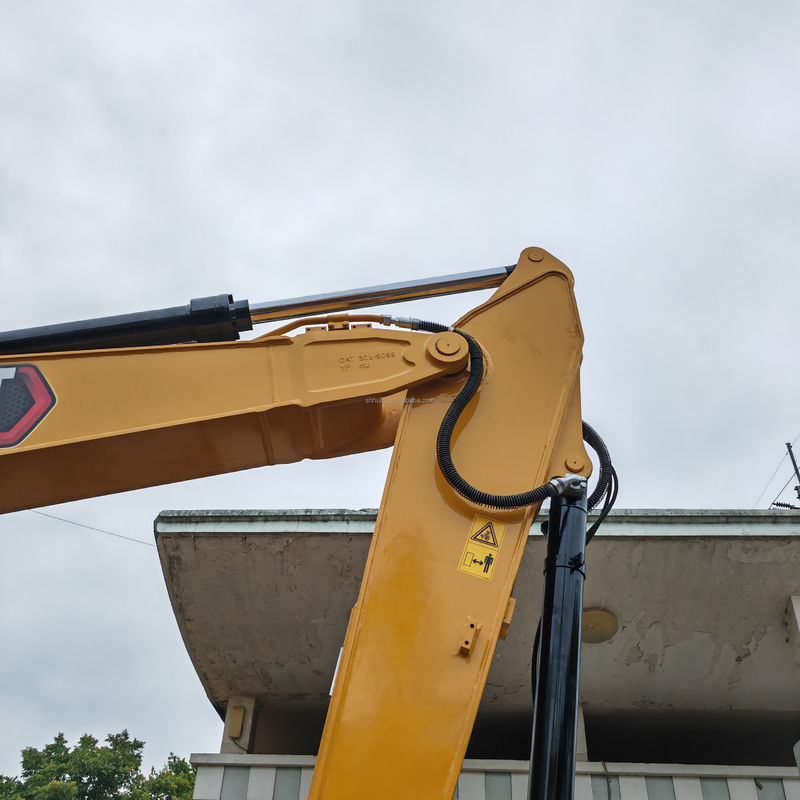 12 tấn sử dụng thợ đào Crawler Cat 312d tay thứ hai 0,8m3 Capacity Bucket