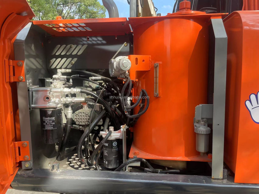 12000kg Zx120 sử dụng Hitachi Excavator tay thứ hai với sơn gốc 0.51m3