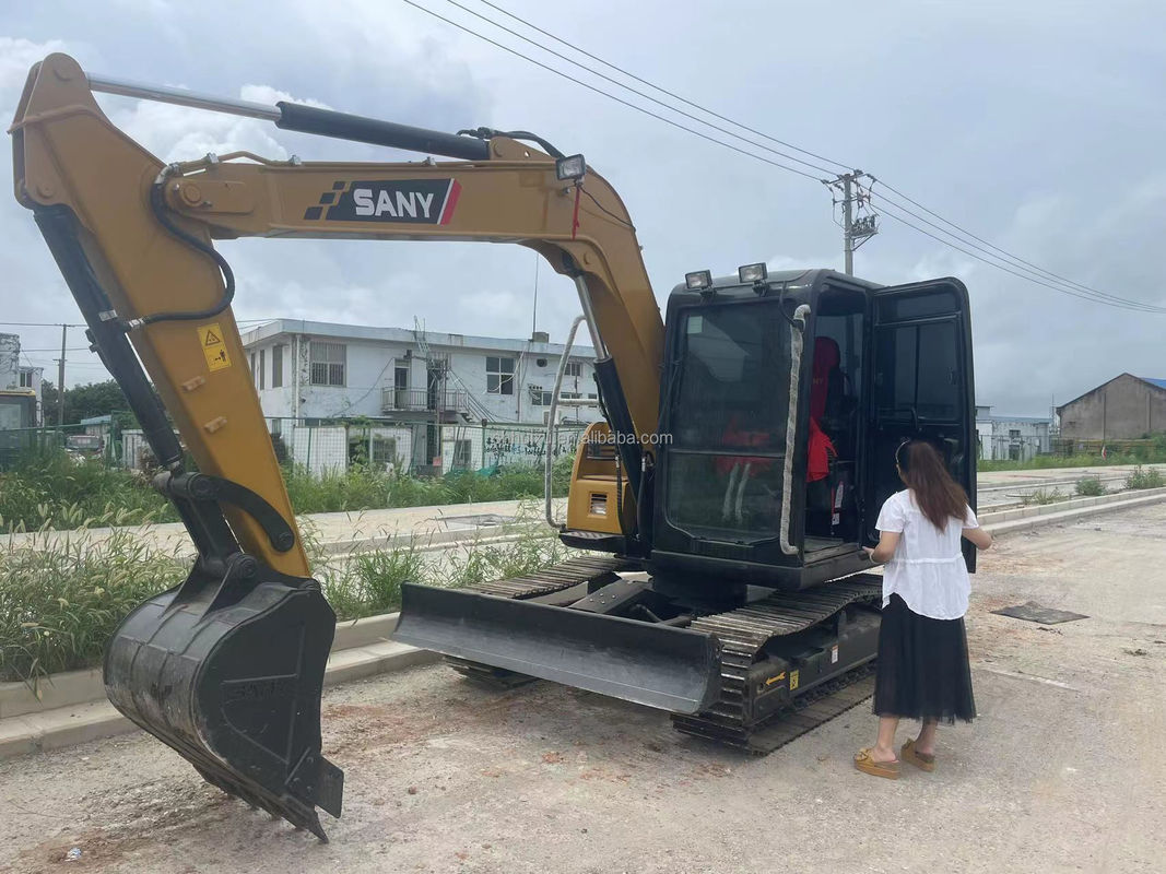 7.5 tấn Sany Excavator sử dụng Sany Crawler Excavator Sany75