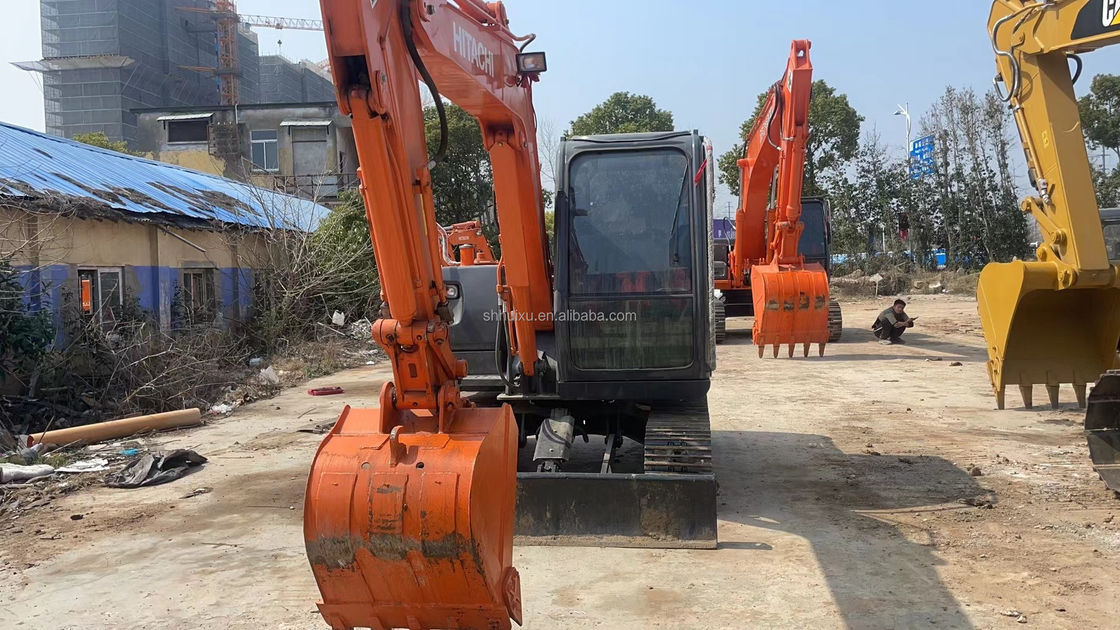 6000KG Zx60 Máy đào Hitachi cũ Màu gốc Máy đào mini Hitachi cũ