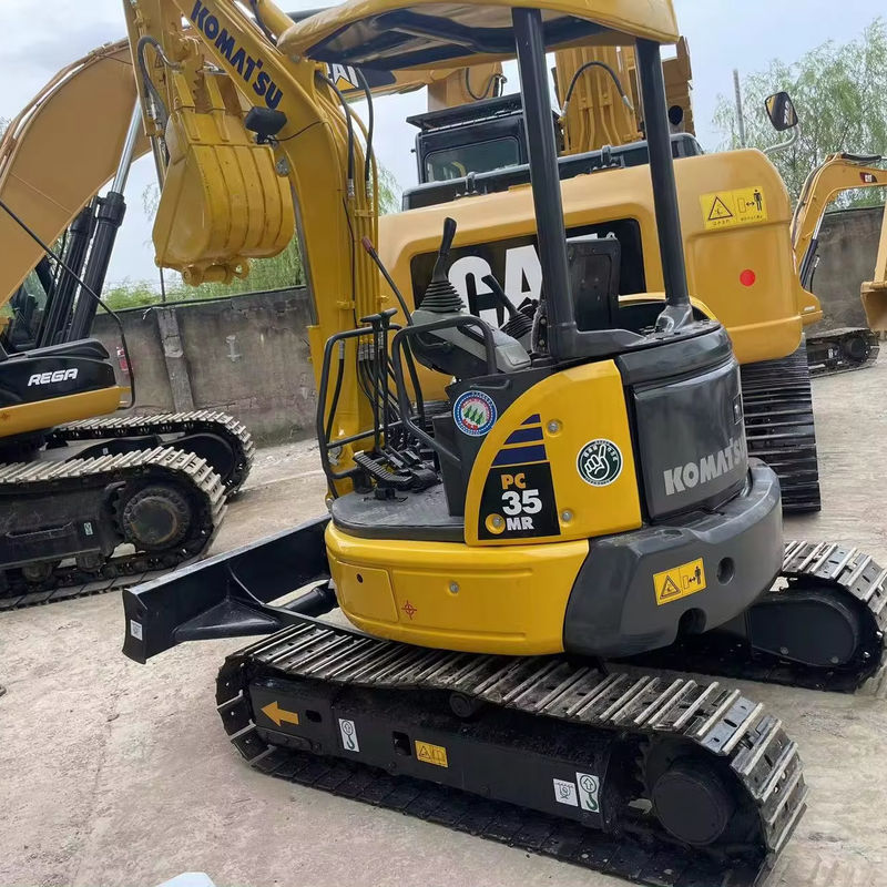 Sử dụng Komatsu PC35MR mini excavator máy xây dựng mini crawler excavator sử dụng komatsupc35 bán nóng