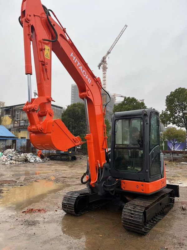 5500kg Máy đào mini cũ Hitachi Zx50u Máy đào tay thứ hai Màu gốc
