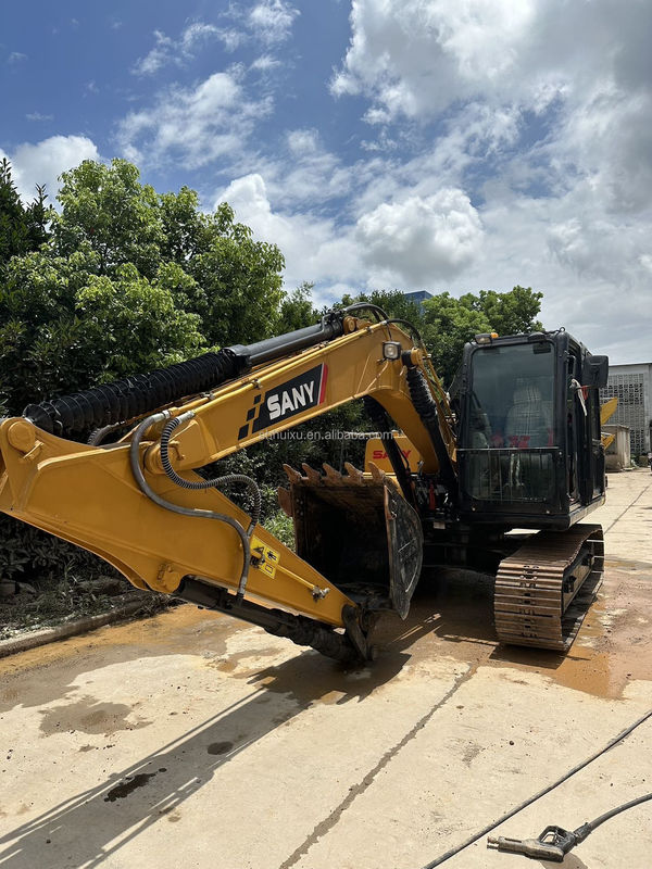 13 Tons Excavator sử dụng Sany 135 Digger tay thứ hai 1,4m3 Capacity Bucket