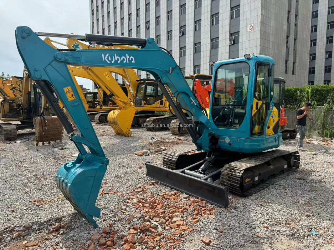 Máy đào mini sử dụng crawler Kubota 155 tay thứ hai Máy đào thời gian làm việc thấp