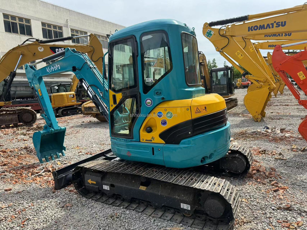 Máy đào mini sử dụng crawler Kubota 155 tay thứ hai Máy đào thời gian làm việc thấp